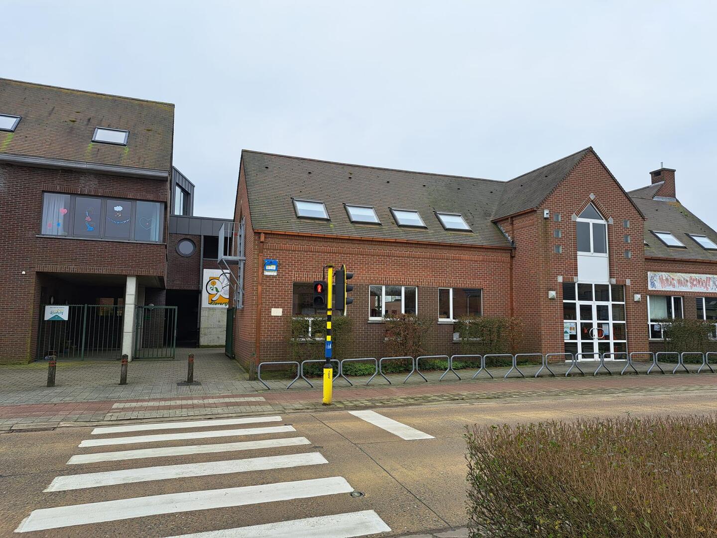 De ingang van Klavertje Drie